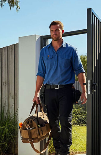 Plumber Arriving Bag